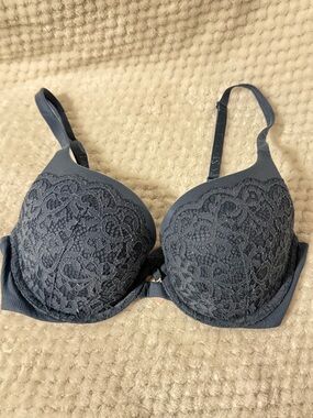 Victoria's Secret Blue Lace Bra